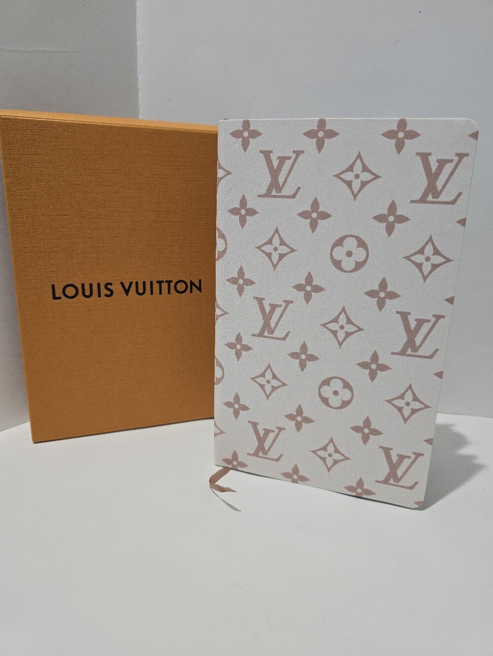 Louis Vuitton Jane Notebook MM Dune Monogram With Stickers Brand New Gl1681